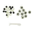 Twin Pack Alphabet Round & Seed Bead Kit